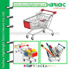 mini supermarket shopping cart trolley model for Christmas gift